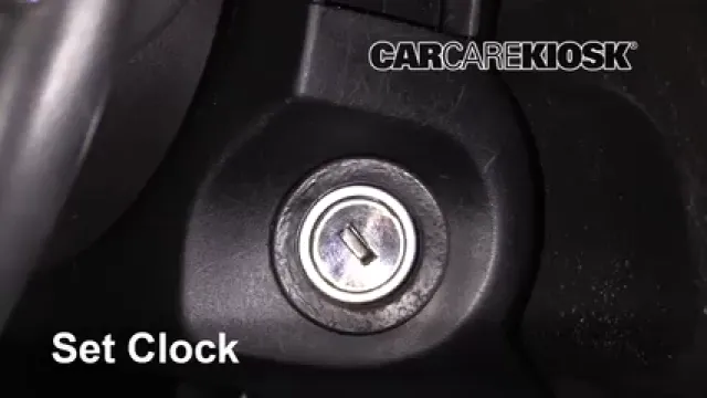 2007 Ford Mustang GT 4.6L V8 Coupe Horloge Régler l'horloge